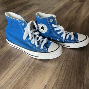 Royal Blue Converse Hi-Tops